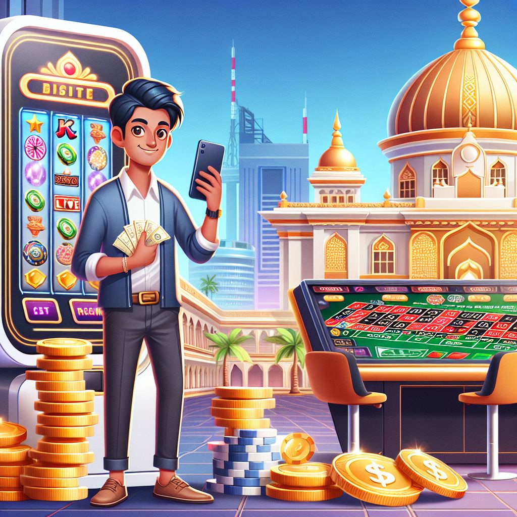 BDT9999 casino themed cartoon characters with chips, cards, and coins